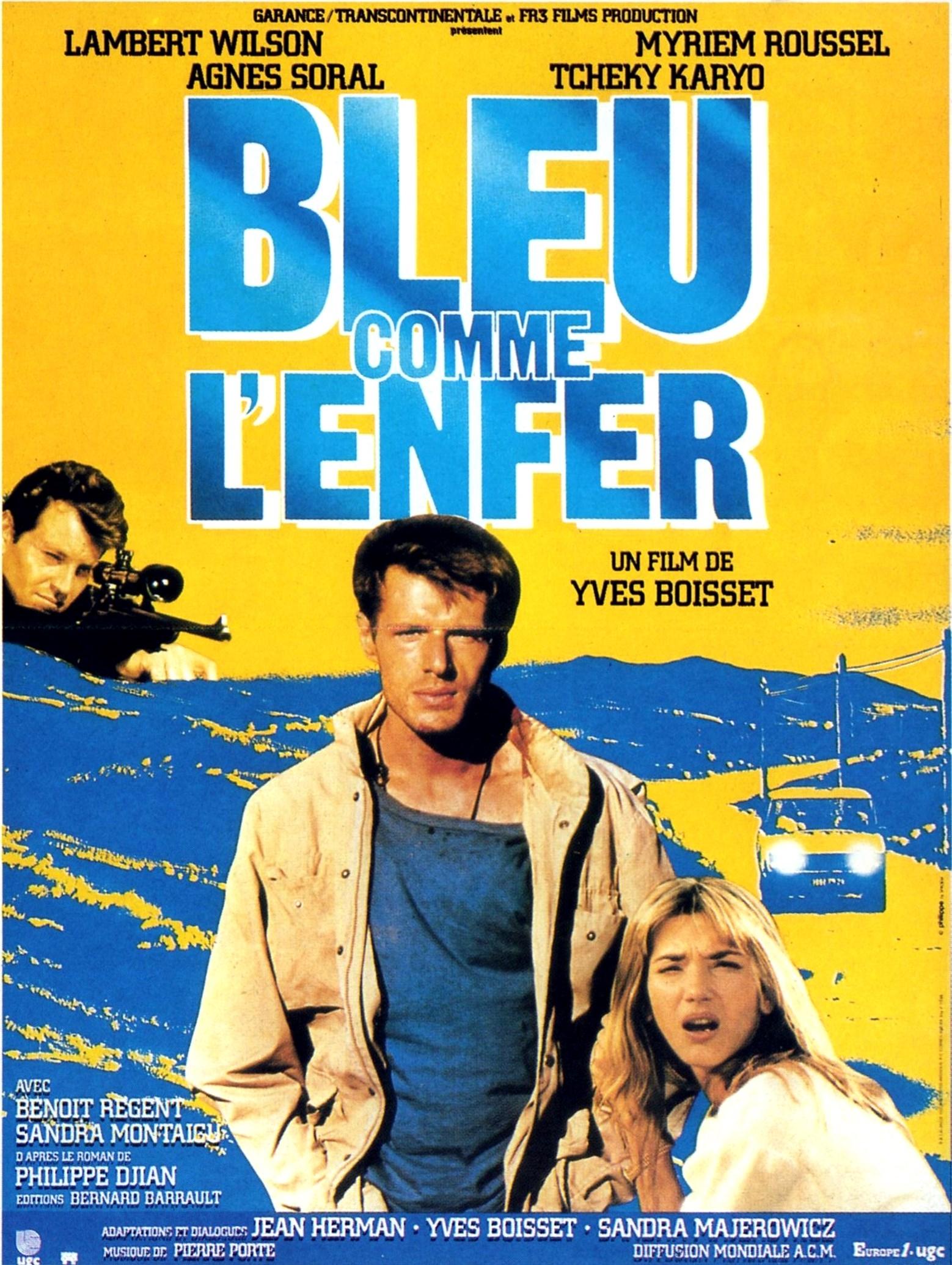 Постер Bleu comme l'enfer